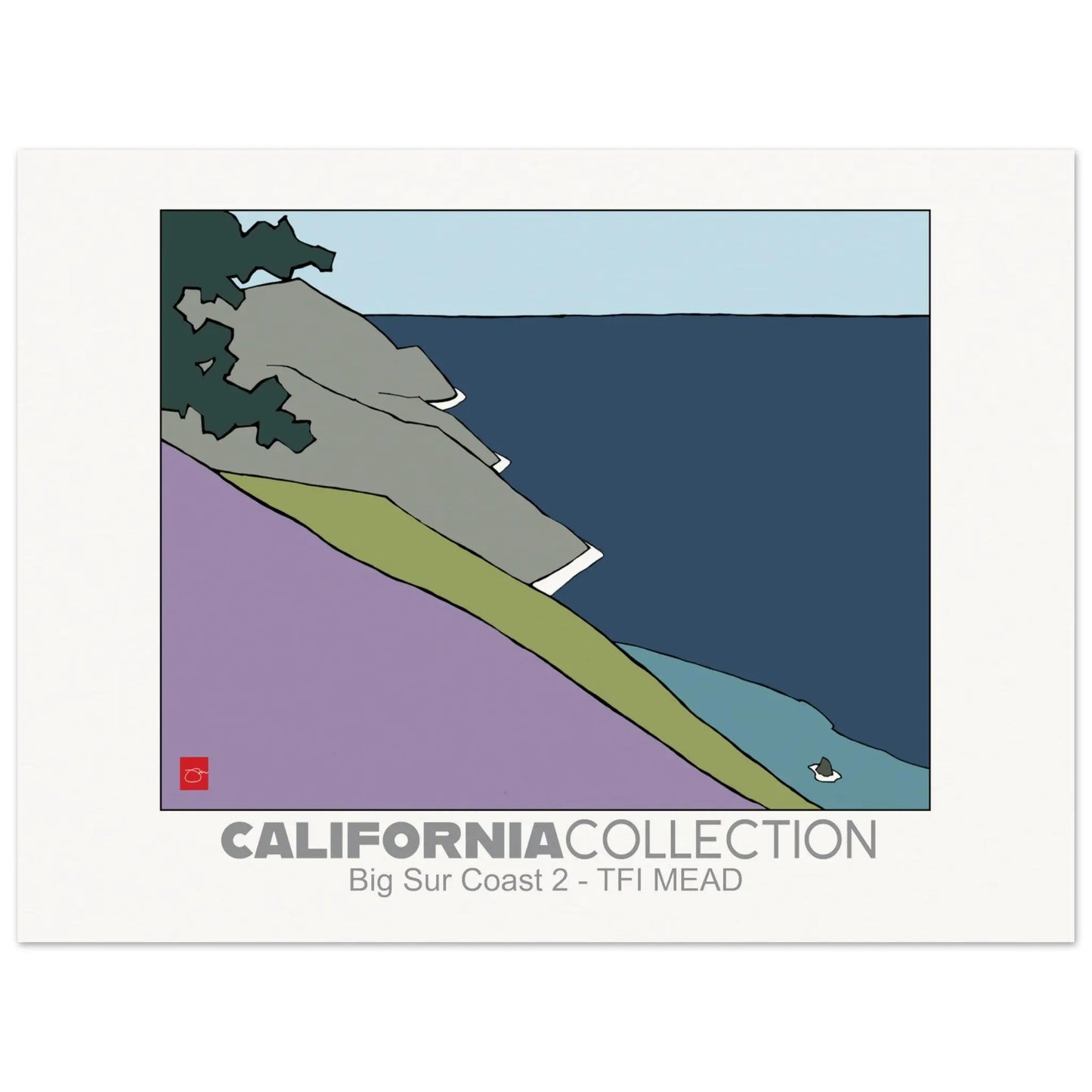 Big Sur Coast 2 by TFI MEAD Mead Design Gallery