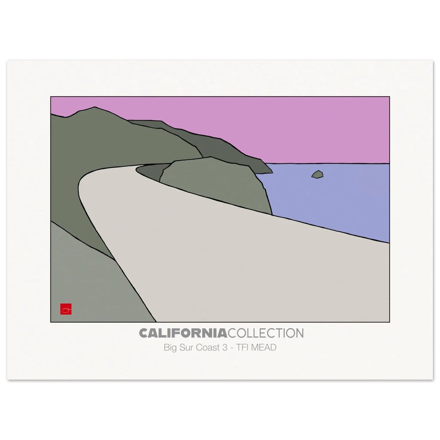 Big Sur Coast 3 by TFI MEAD Mead Design Gallery