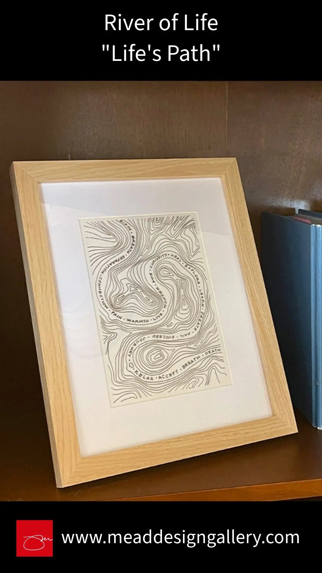 River of Life - Custom Art GIft Mead Design Gallery