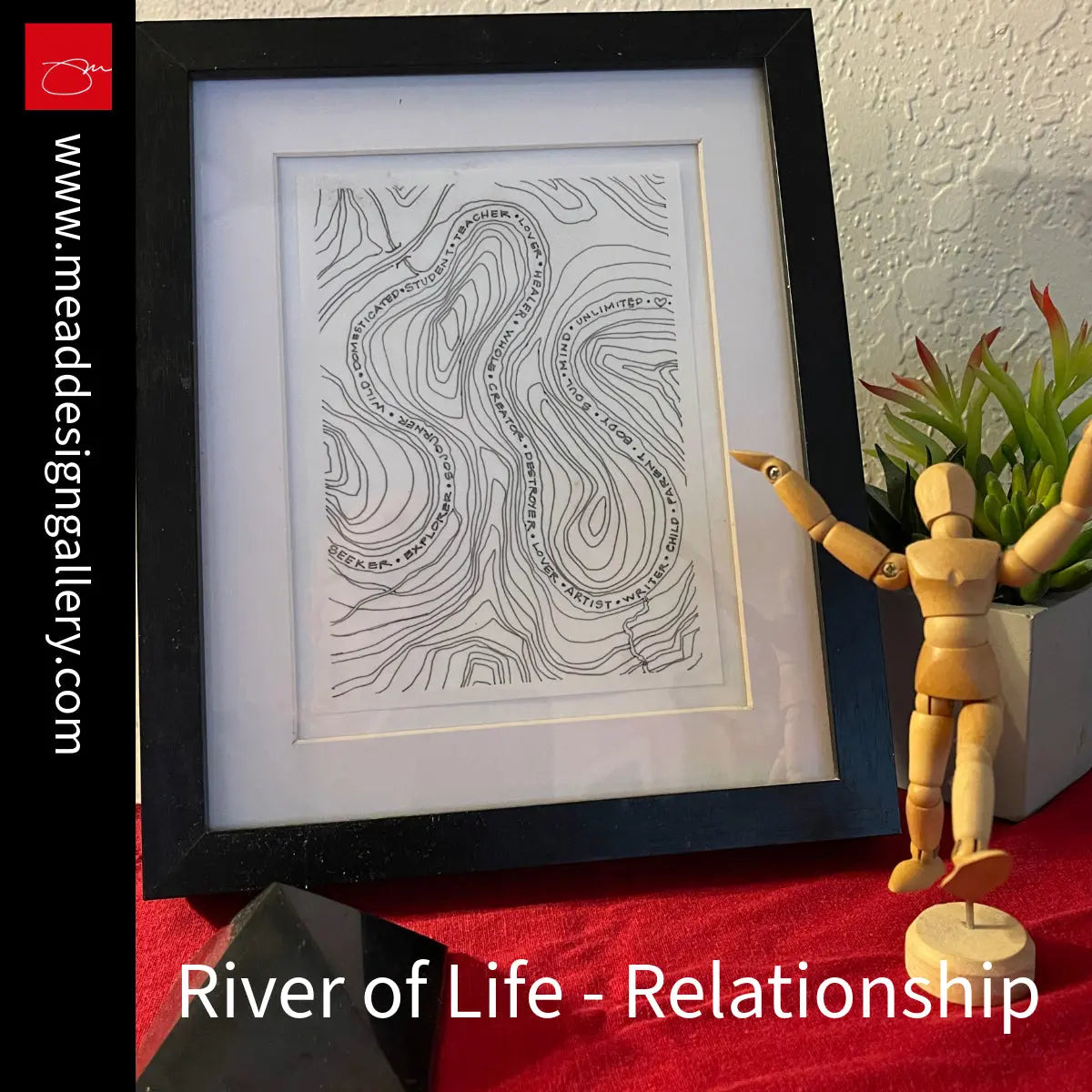 River of Life - Custom Art GIft Mead Design Gallery