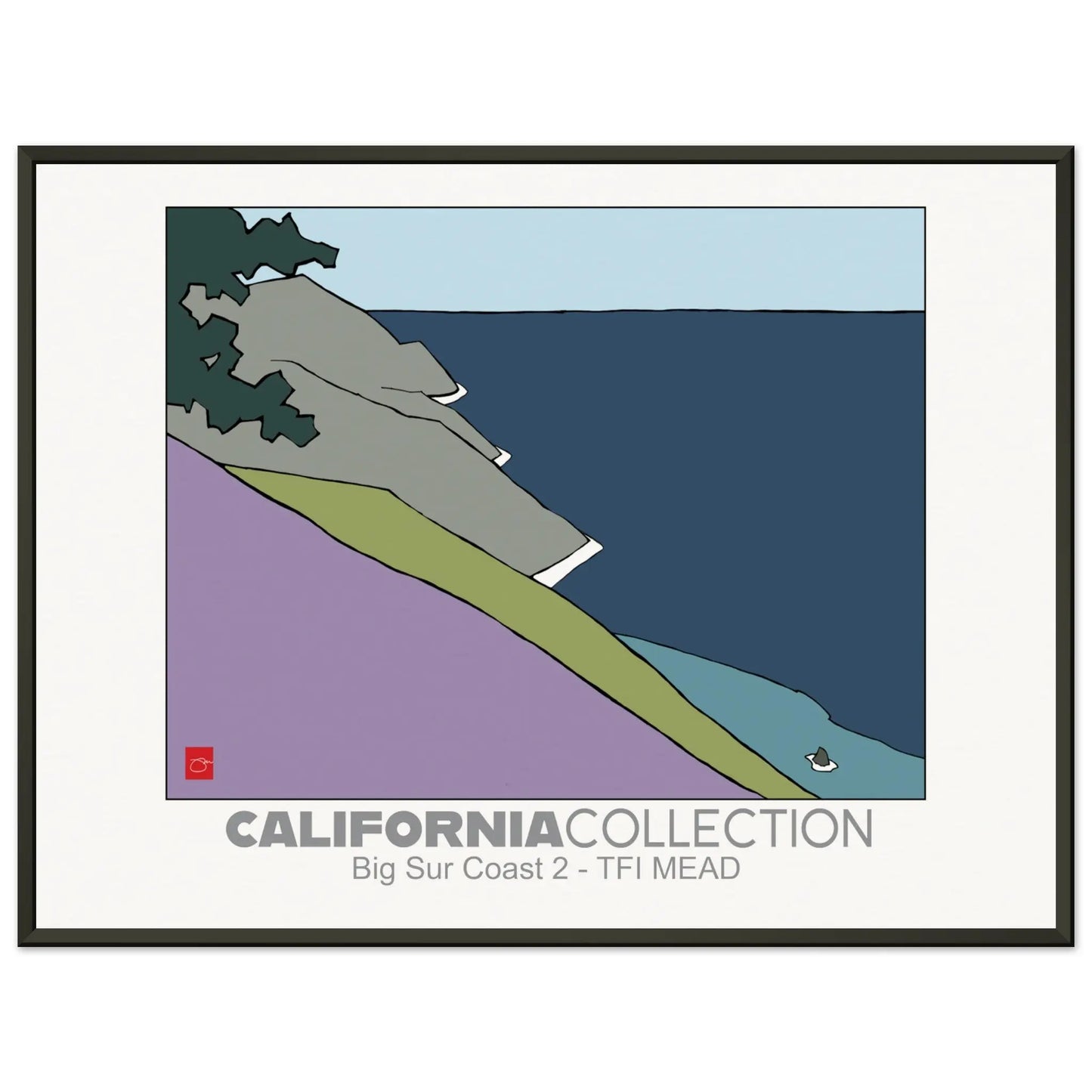 Big Sur Coast 2 by TFI MEAD Mead Design Gallery