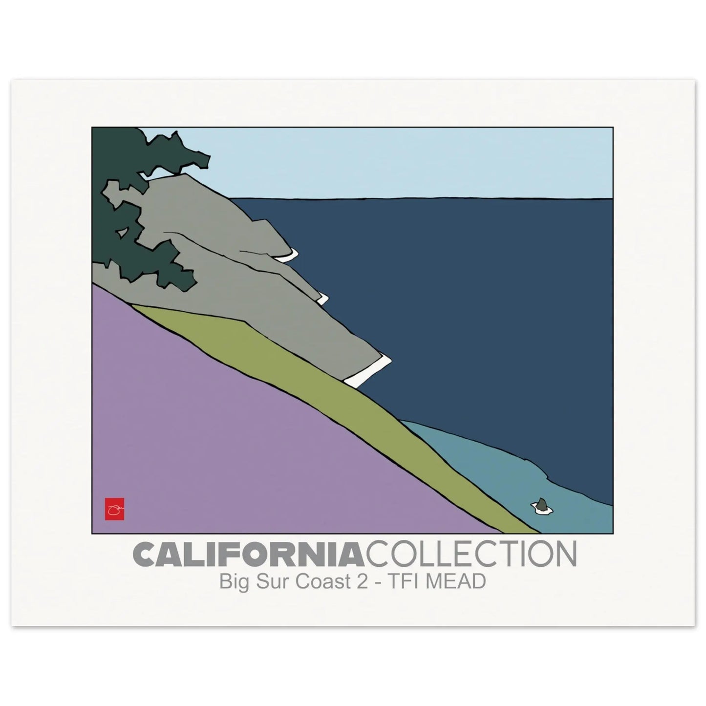 Big Sur Coast 2 by TFI MEAD Mead Design Gallery