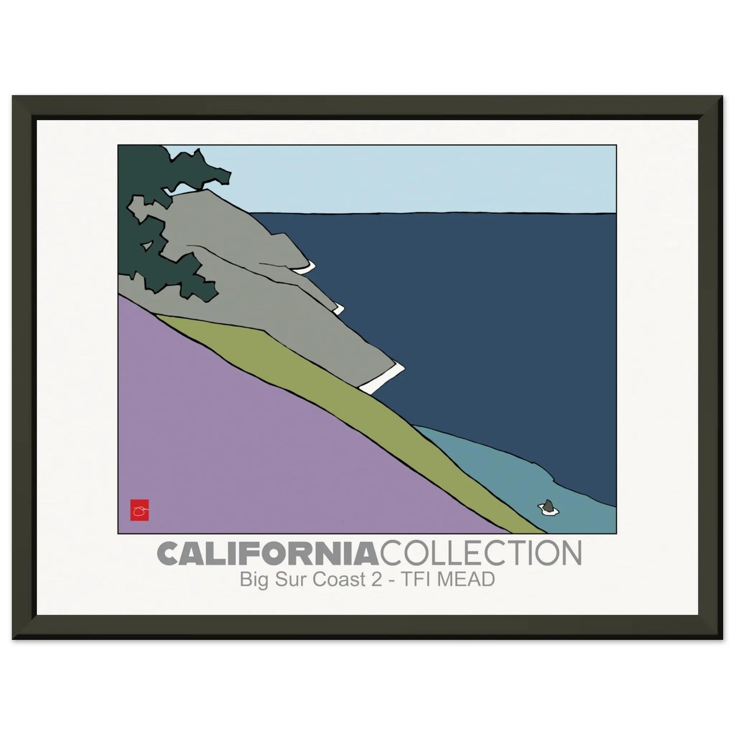 Big Sur Coast 2 by TFI MEAD Mead Design Gallery