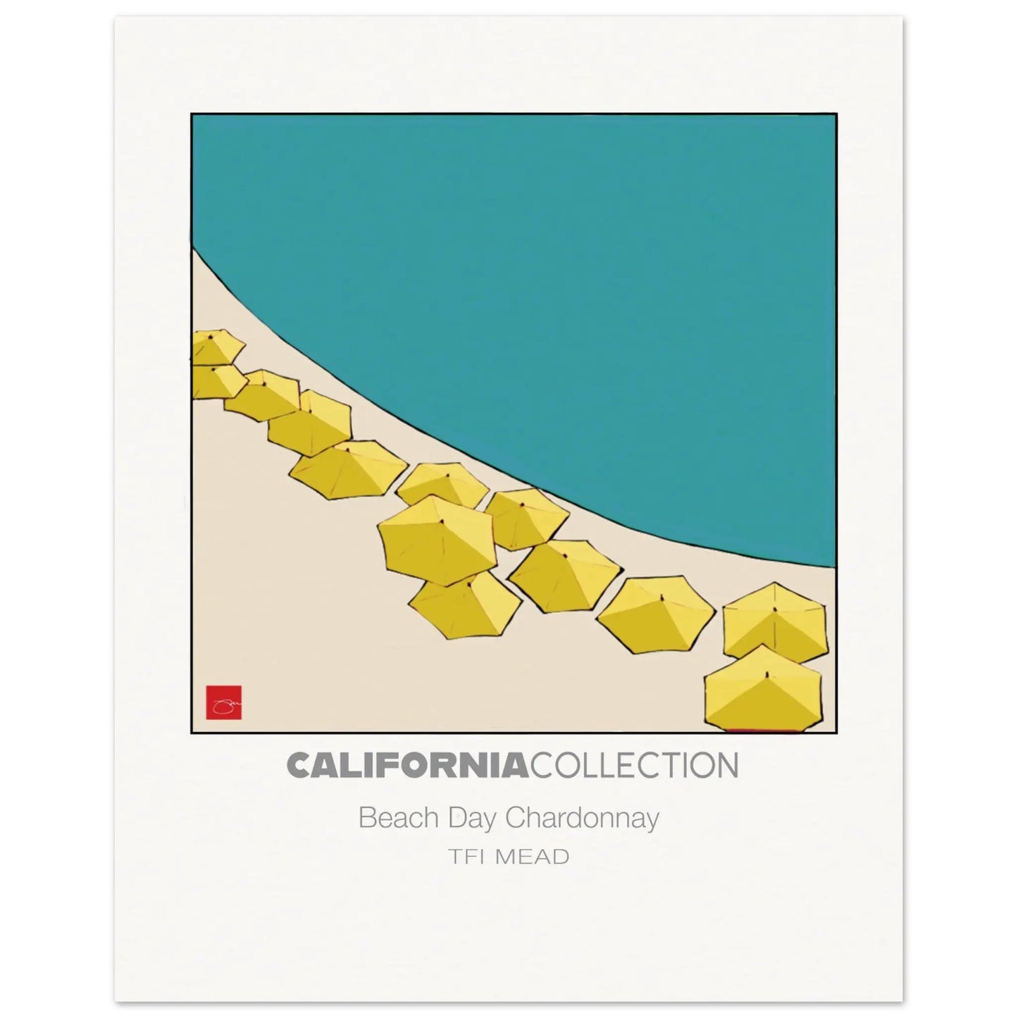 Beach Day Chardonnay by TFI Mead Mead Design Gallery