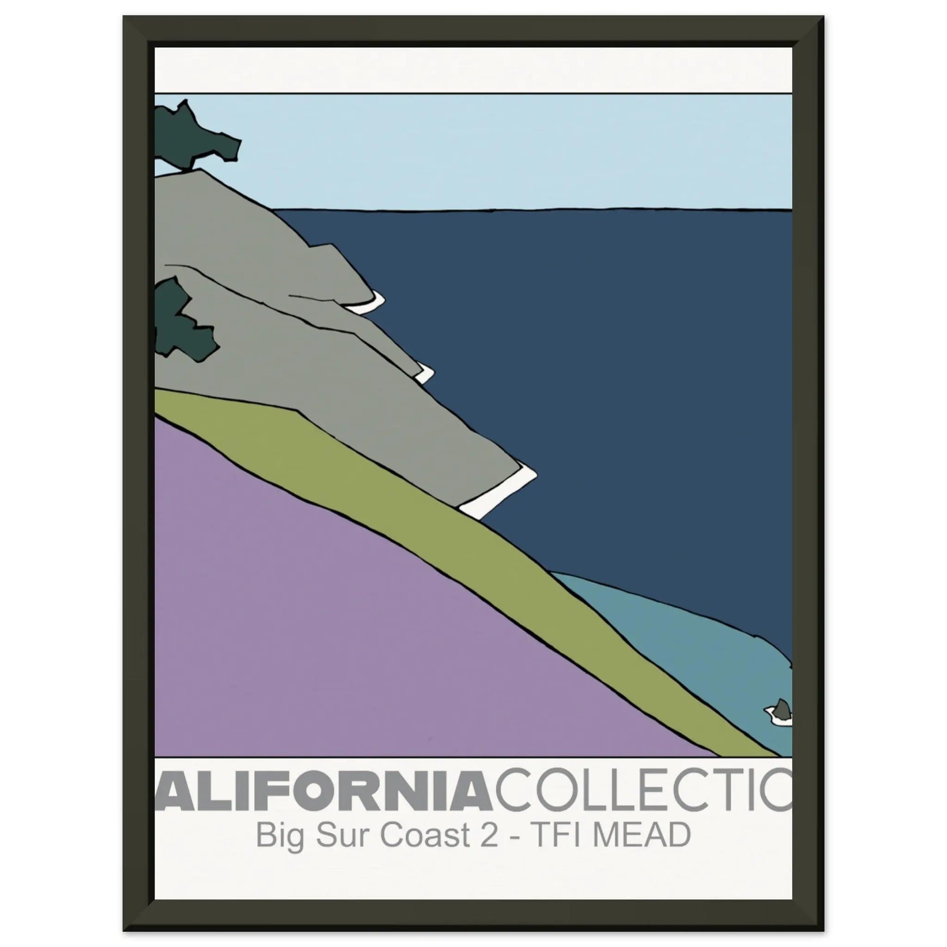 Big Sur Coast 2 by TFI MEAD Mead Design Gallery