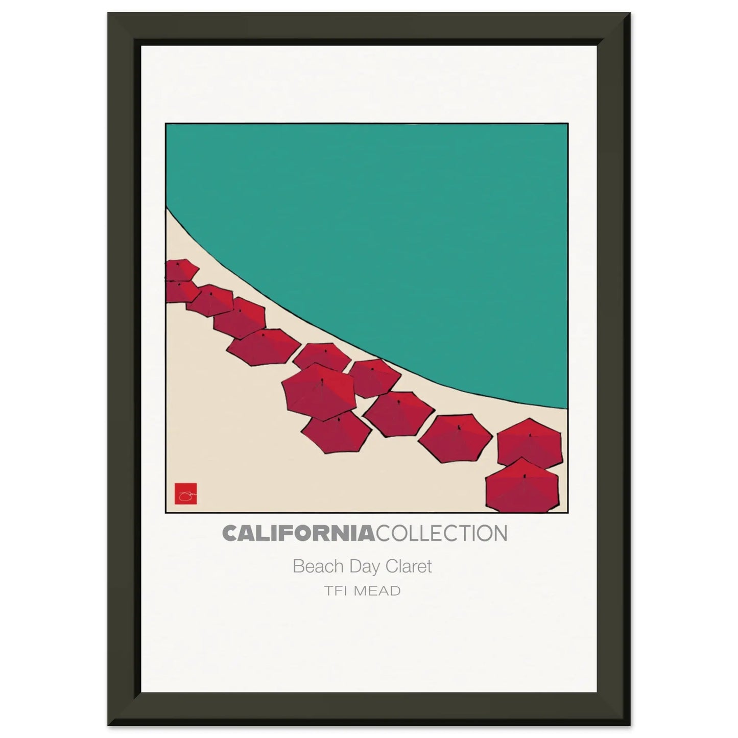 Beach Day Claret by TFI MEAD Mead Design Gallery