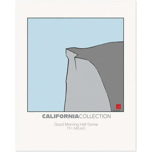 Good Morning Half Dome by TFI MEAD Mead Design Gallery