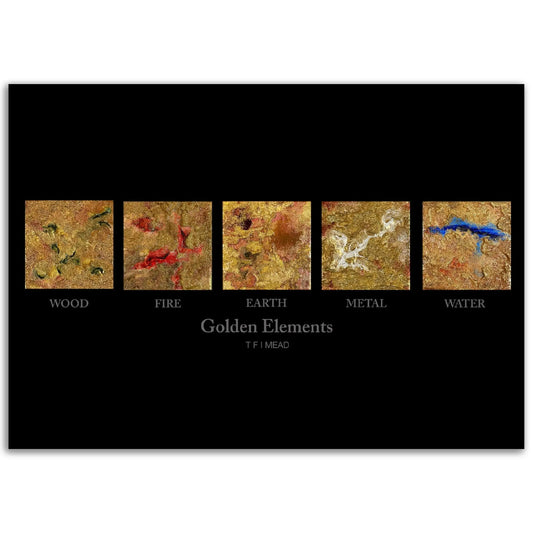Golden Elements - Black by TFI MEAD Mead Design Gallery